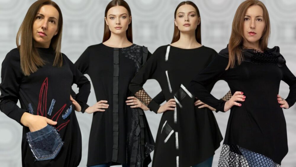 Unikatne ženske tunike Kuky Design, ručno izrađene s umjetničkim detaljima